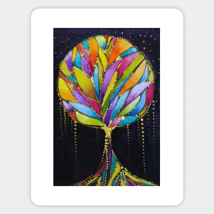 Vibrant Tree of Life Sticker